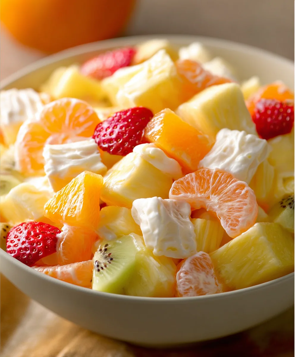Hawaiian Fruit Salad- Refreshing Tropical Flavors