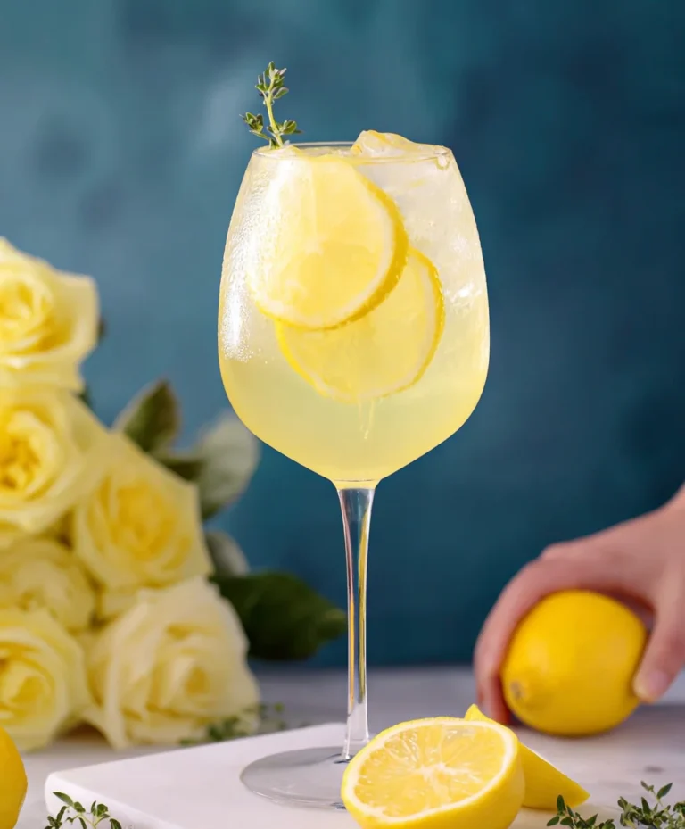 Non-Non-Non-Alcoholic Alternativeic Limoncello Spritz – Refreshing Drink