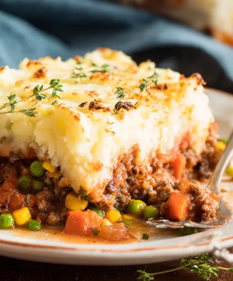 Classic Beef Shepherd’s Pie-Comfort Food Recipe