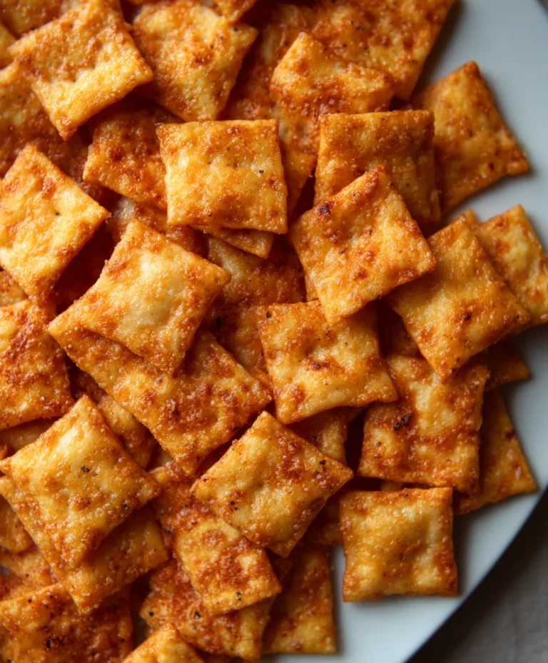 Easy Sourdough Cheez-Its-Homemade Baked Snack Crackers