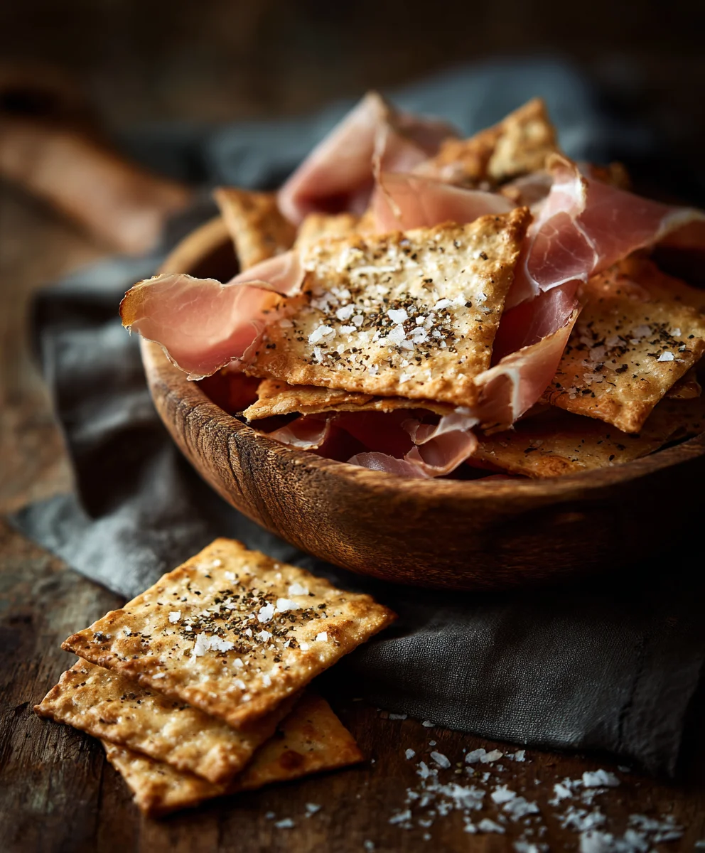 Sourdough Grabeef Beef Beef Ham Crackers- Savory Bites