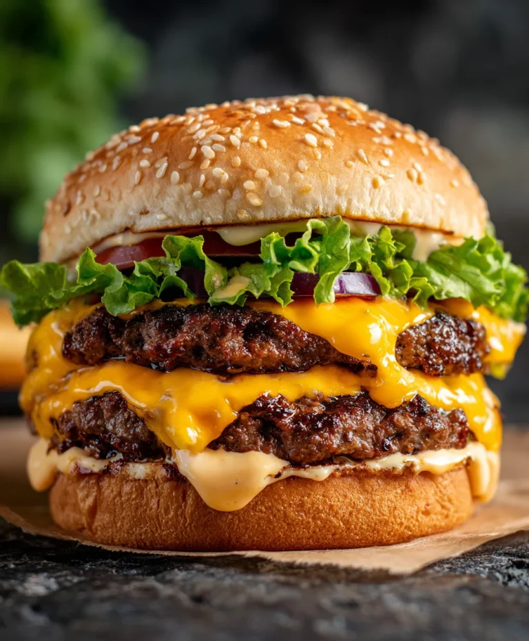 Better Than A Big Mac Beef Burger Recipe