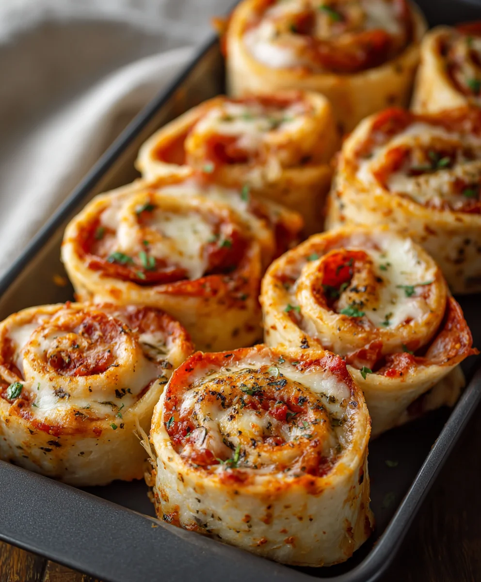 Easy Beef Pizza Roll Ups - Quick Weeknight Dinner