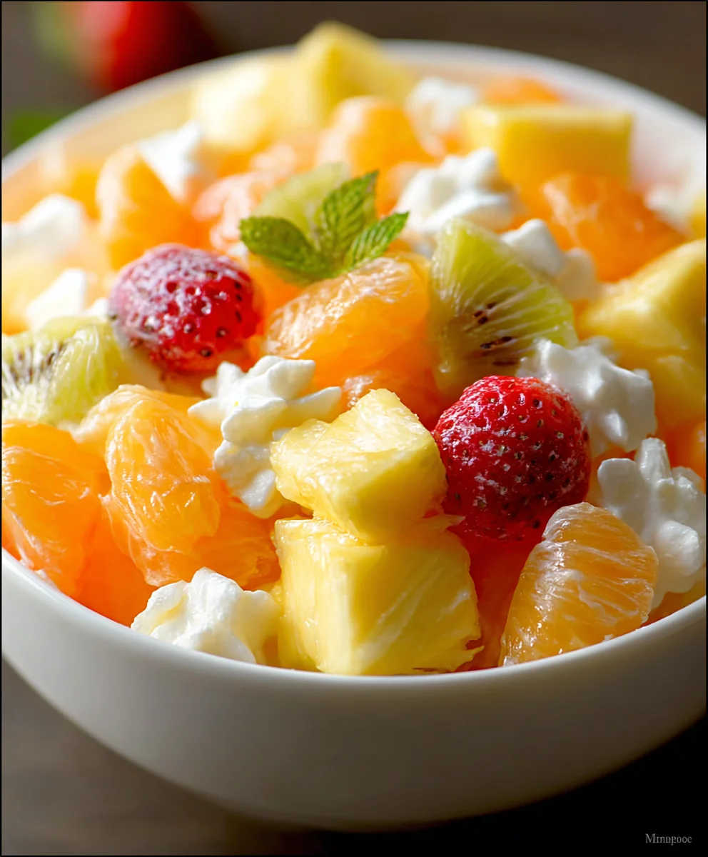 Hawaiian Fruit Salad- Refreshing Tropical Flavors