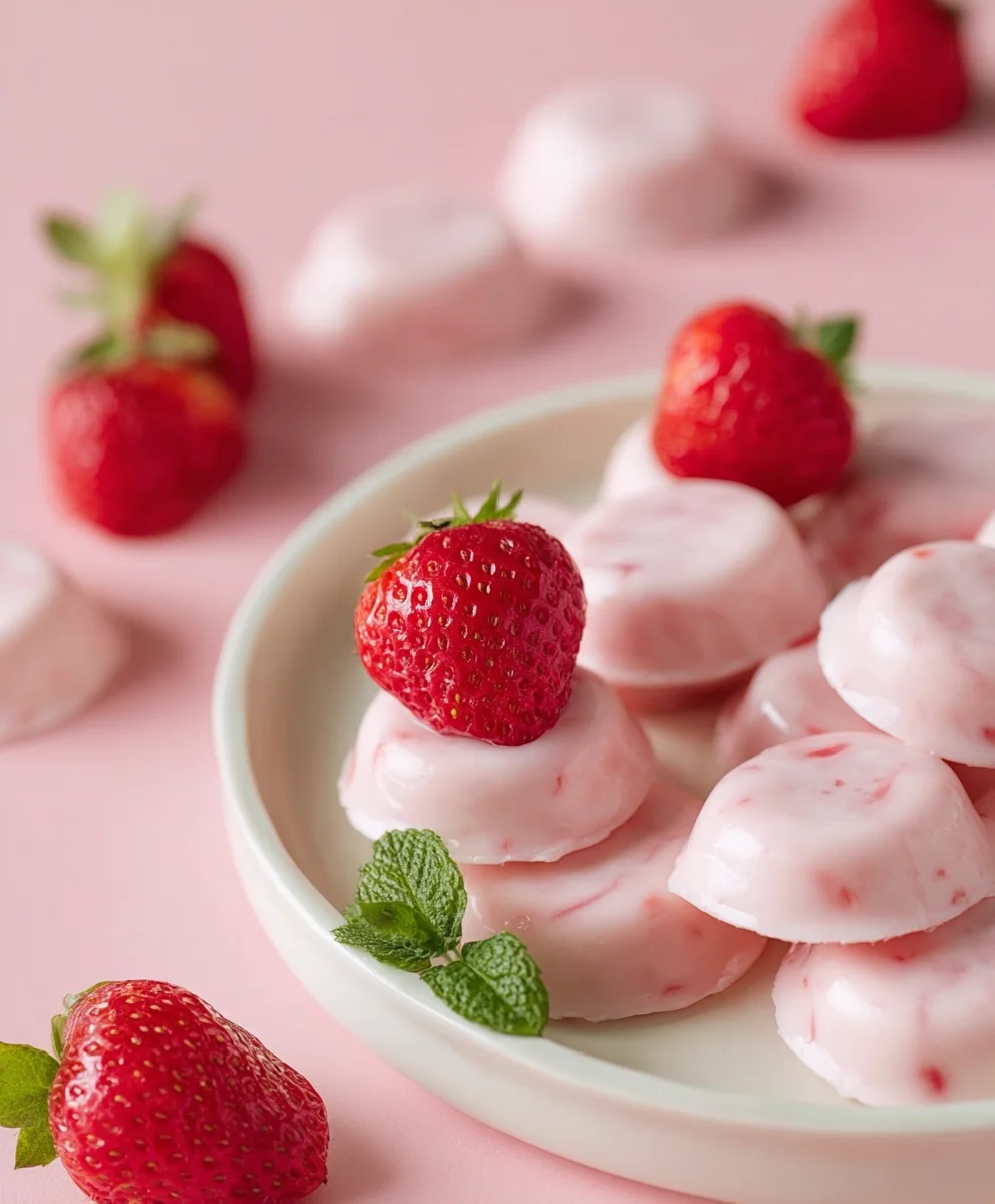 Easy Strawberry Yogurt Bites Recipe - Delicious & Simple Treat