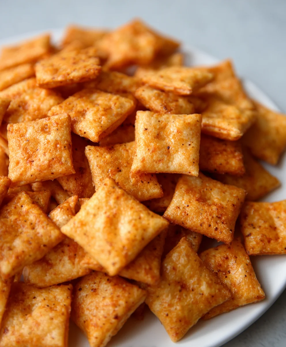 Easy Sourdough Cheez-Its-Homemade Baked Snack Crackers