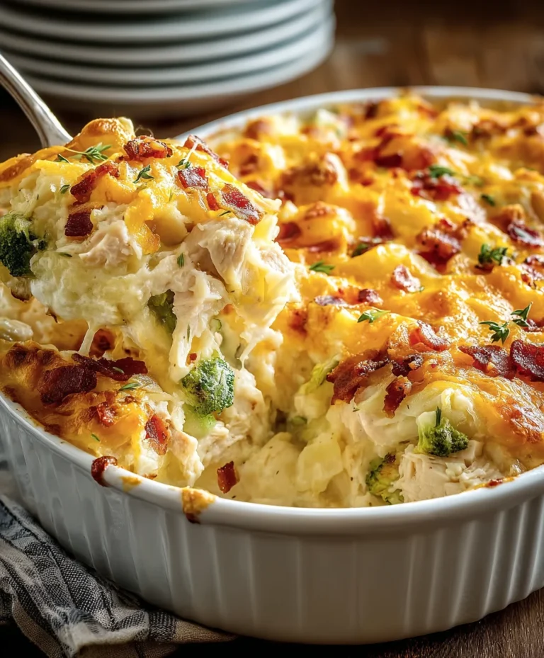 Easy Low-Carb Chicken Casserole Recipe
