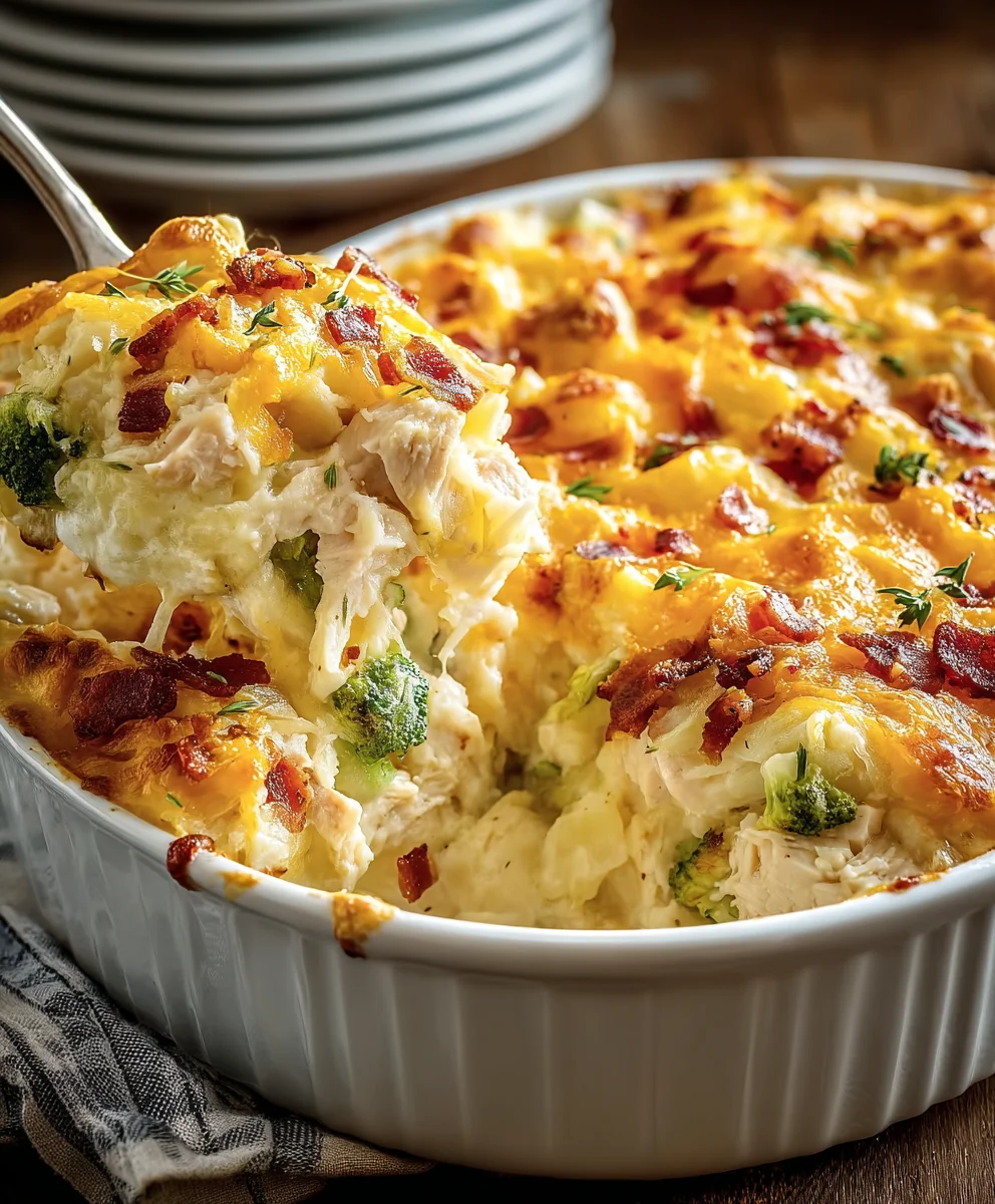 Easy Low-Carb Chicken Casserole Recipe
