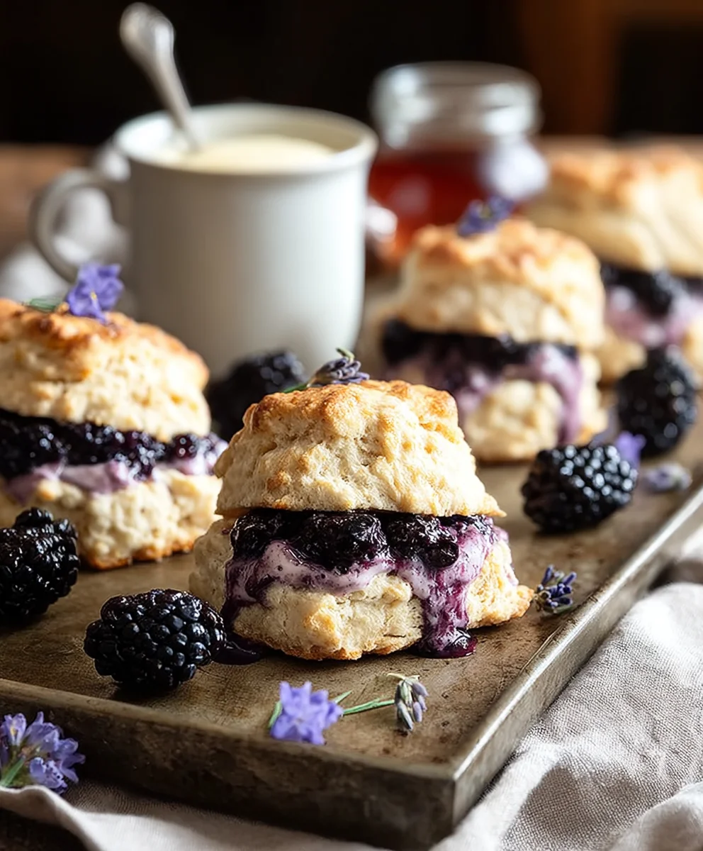Blackberry Lavender Scones - Easy & Delicious Recipe