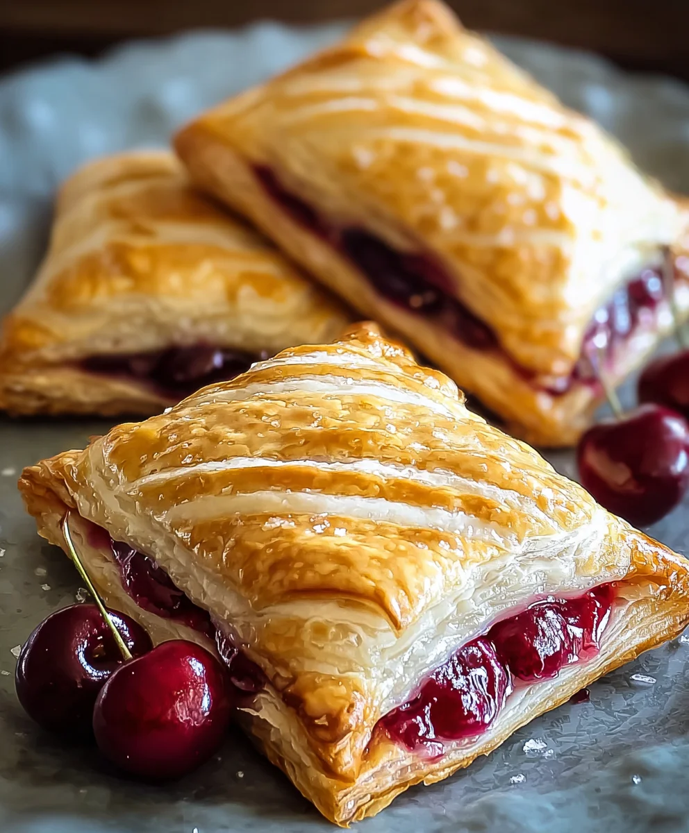 Easy Cherry Turnovers Recipe - Quick & Delicious Dessert