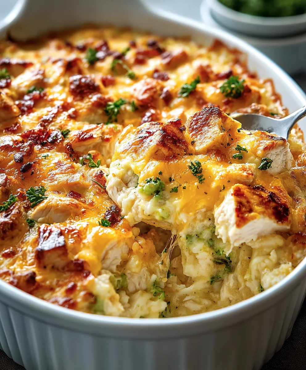 Easy Low-Carb Chicken Casserole Recipe