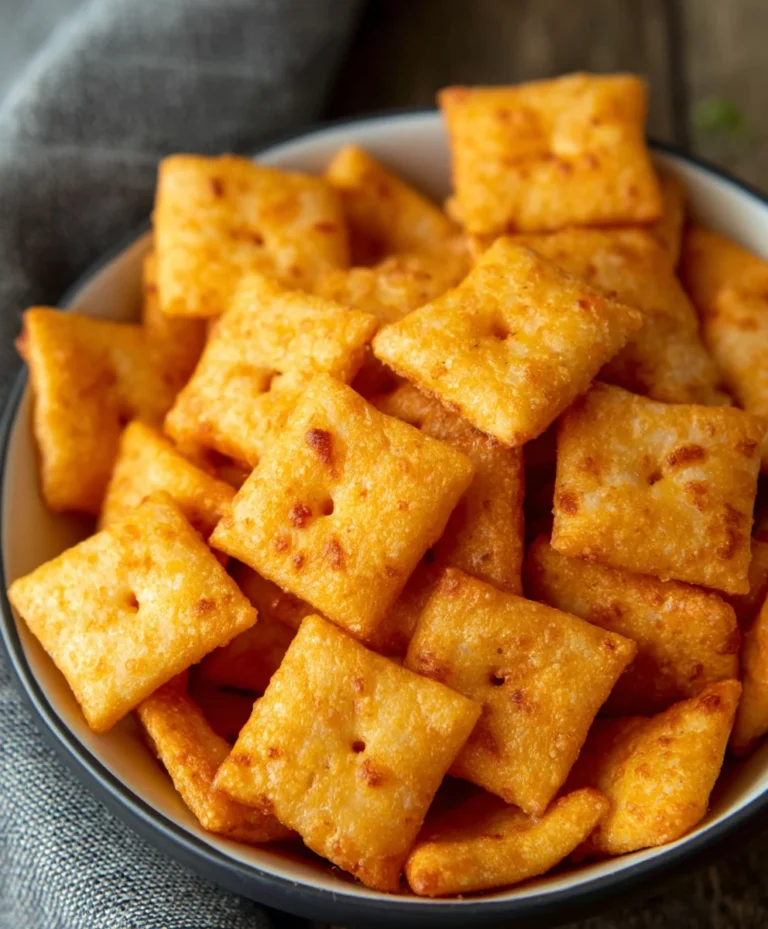 Gluten Free Cheez Its – Irresistible Baked Cheesy Snacks