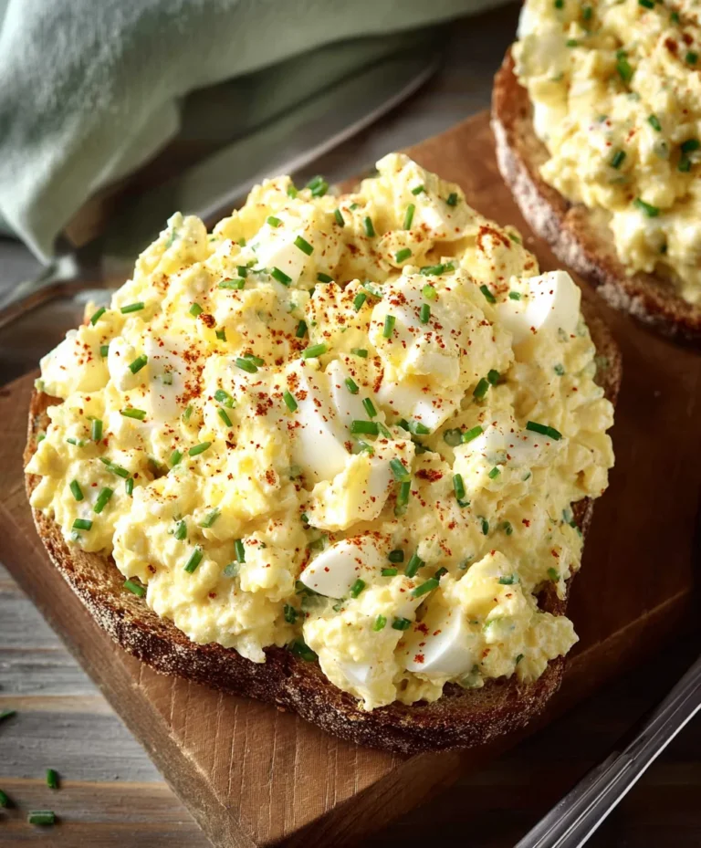 Simple Cottage Cheese Egg Salad-Easy & Creamy