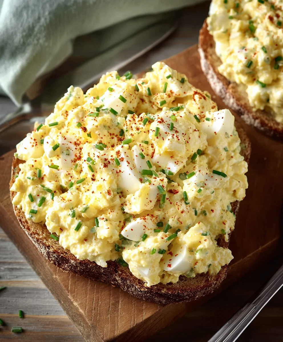 Simple Cottage Cheese Egg Salad-Easy & Creamy