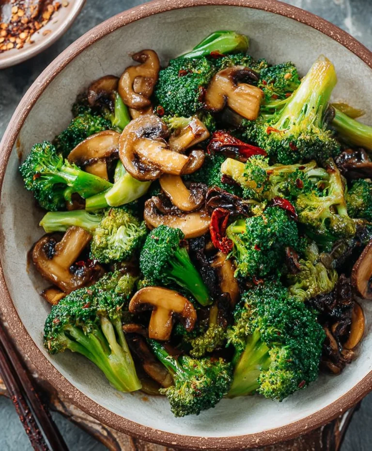 Easy Broccoli Mushroom Beef Stir Fry Quick Recipe