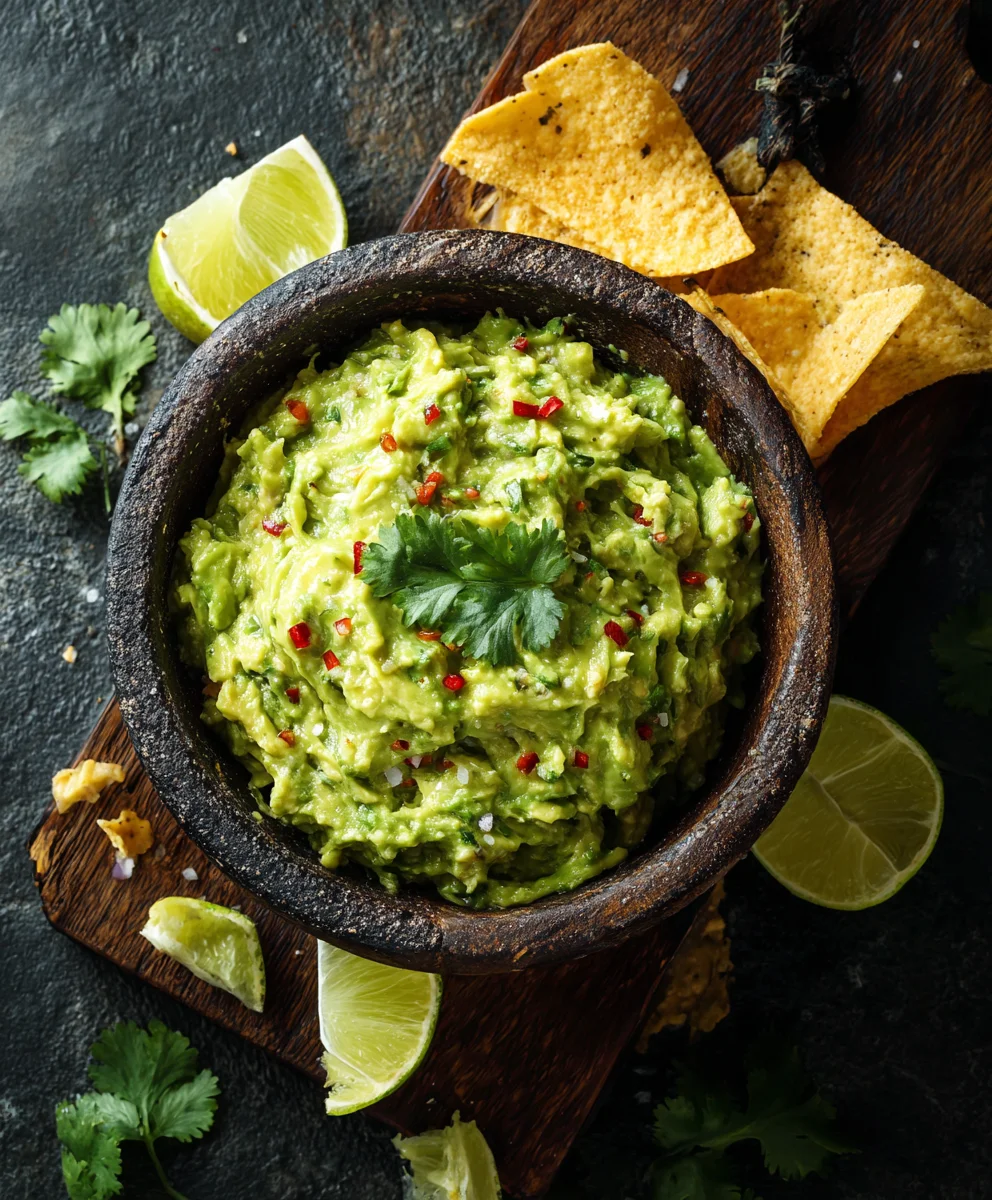 Authentic Guacamole Recipe-Easy & Delicious Dip
