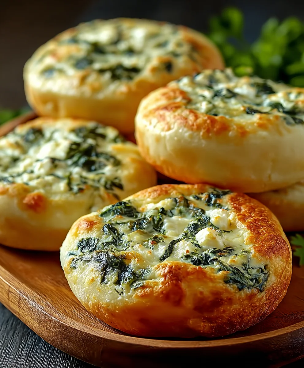 Easy Spinach Cottage Cheese Flagels - Healthy & Delicious