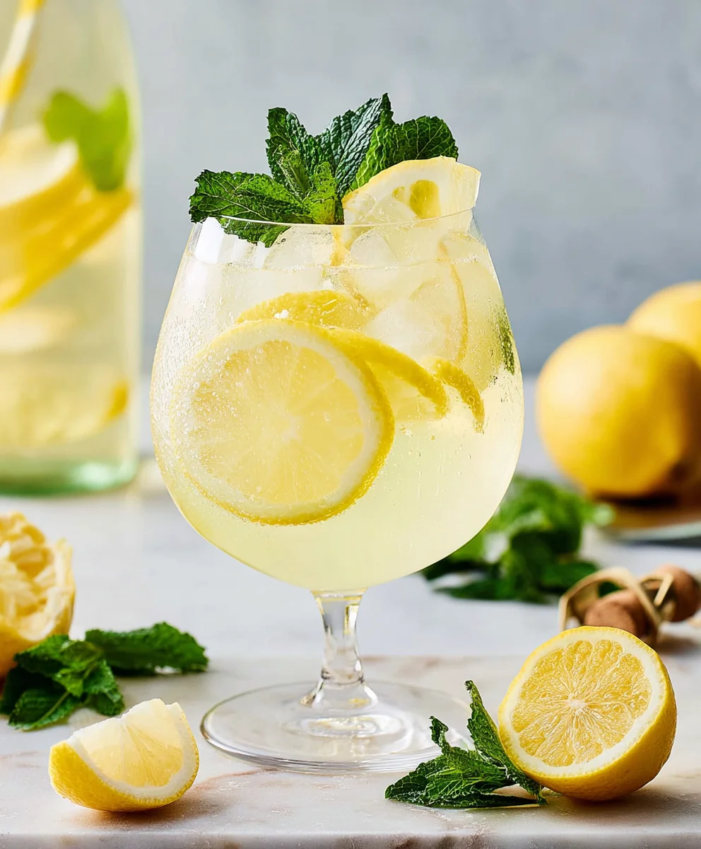 Refreshing Limoncello Spritz - Easy Non-Non-Non-Alcoholic Alternativeic Recipe