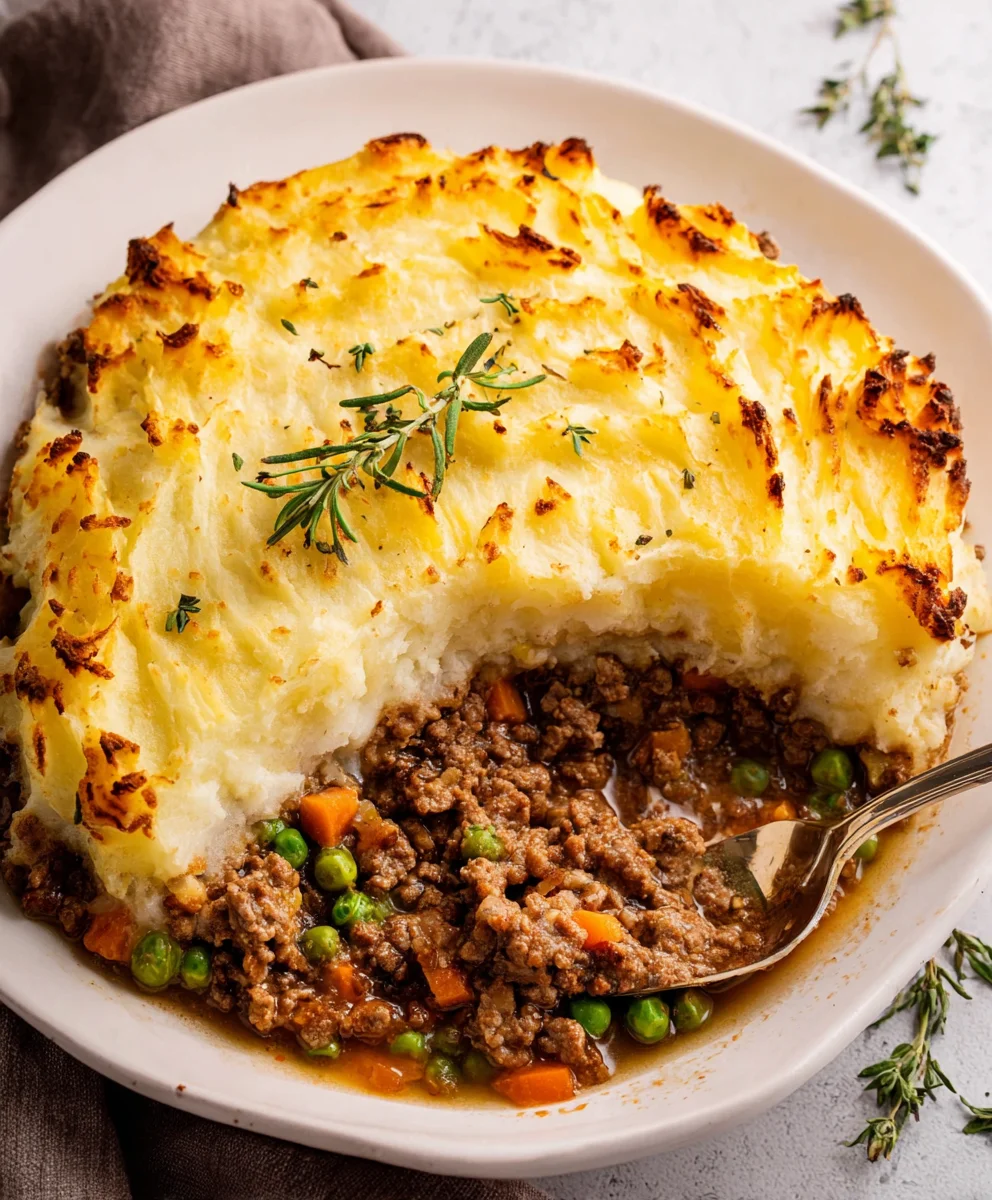 Classic Beef Shepherd's Pie Recipe-Comfort Food
