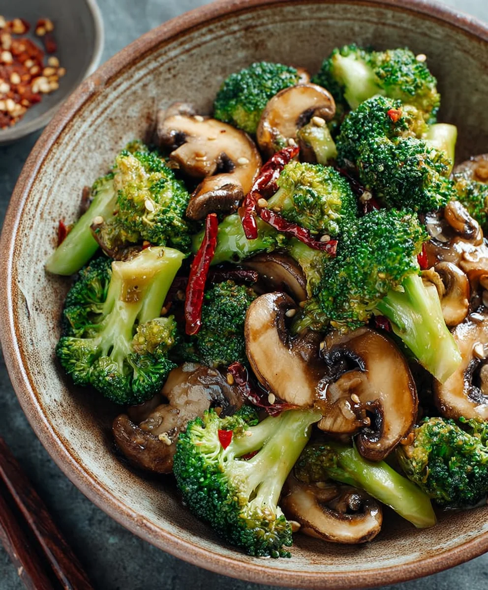 Easy Broccoli Mushroom Beef Stir Fry Quick Recipe