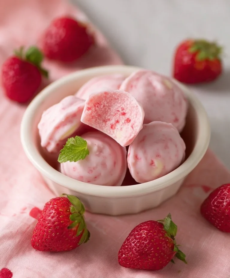 Easy Strawberry Yogurt Bites – Simple & Sweet Snack