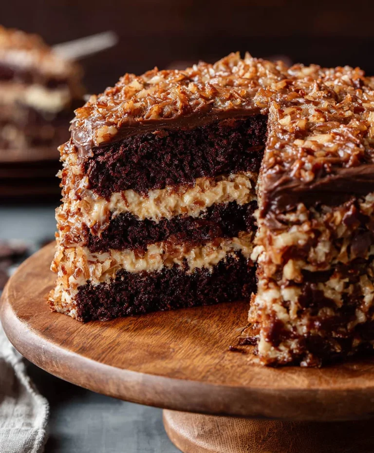 Authentic German Chocolate Cake Recipe-Rich & Delicious