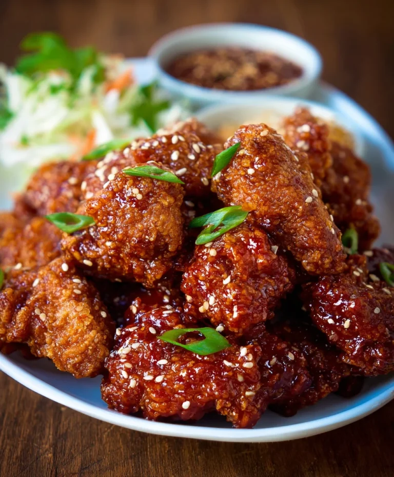 Spicy Korean Fried Chicken – Yangnyeom Chicken Recipe