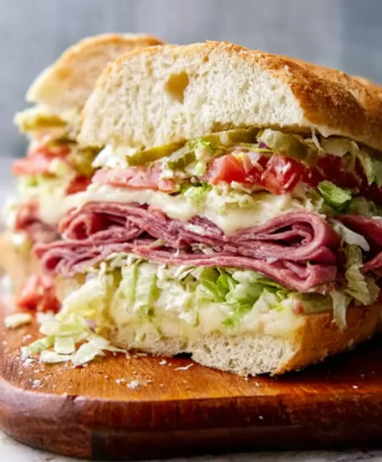 TikTok Viral Italian Beef Grinder Sandwich Recipe
