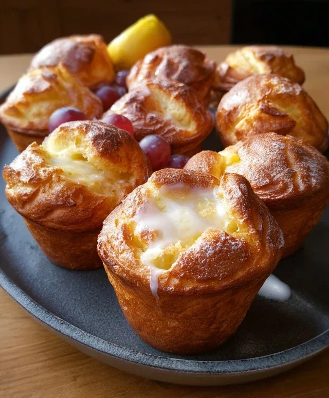 Sparkling Grape Juicecas Portuguese Popovers