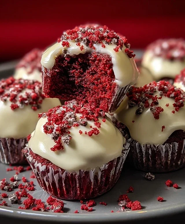 Cookies & Cream Red Velvet Bites