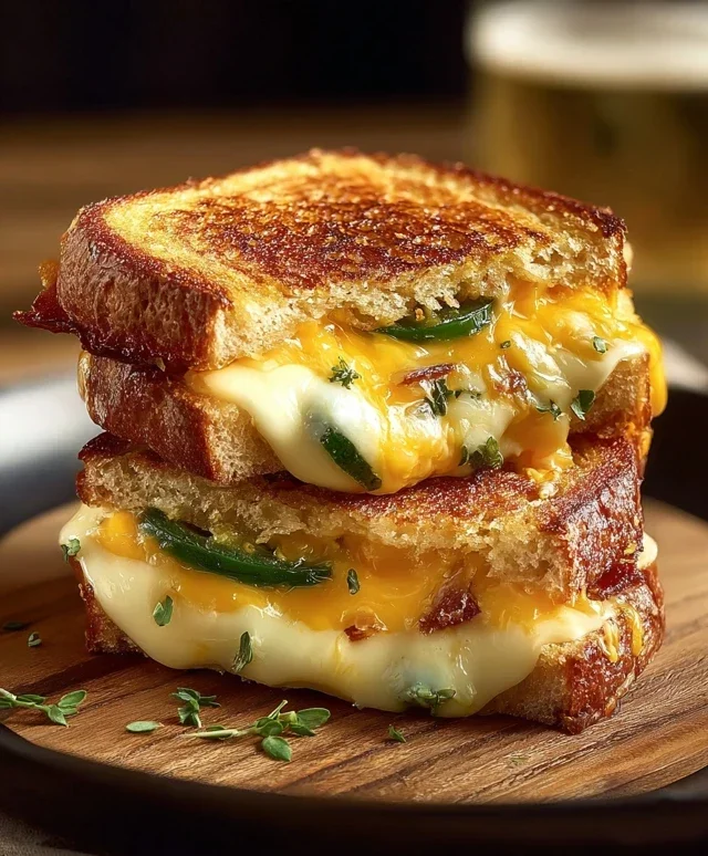 Jalapeño Popper Grilled Cheese