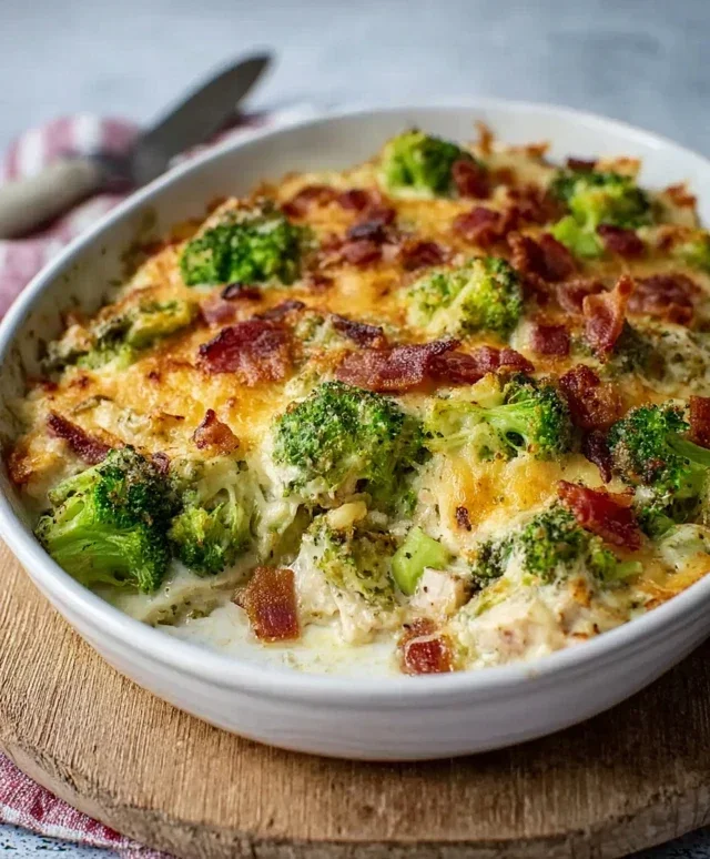 Easy Low Carb Chicken Casserole