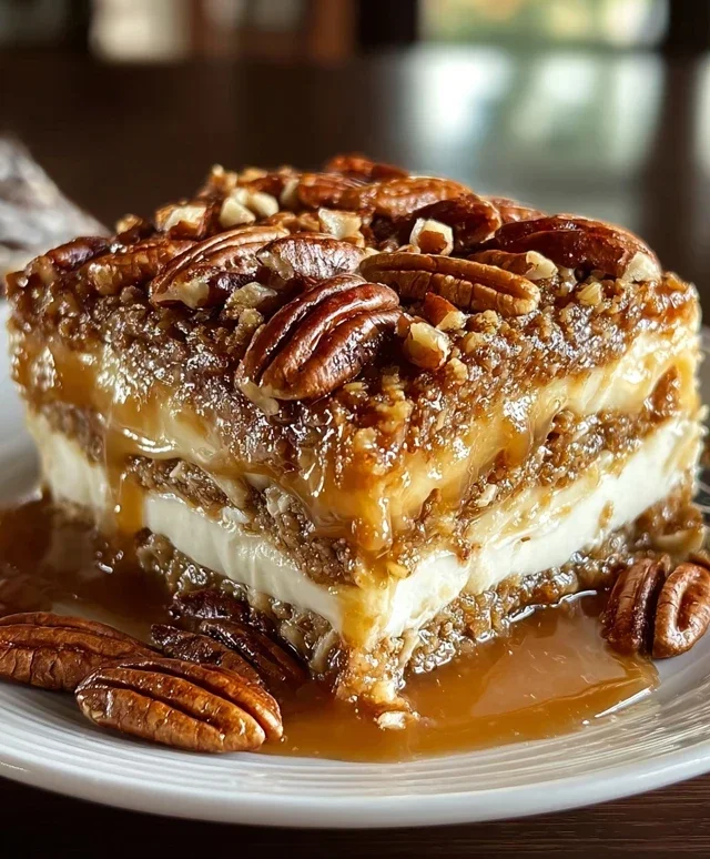 Pecan Pie Lasagn