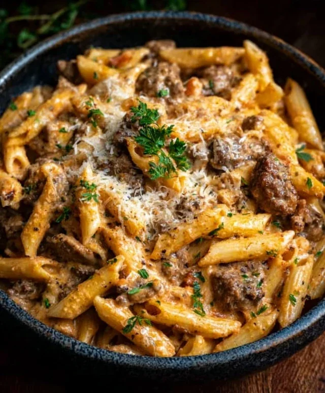 Creamy Beef Pasta