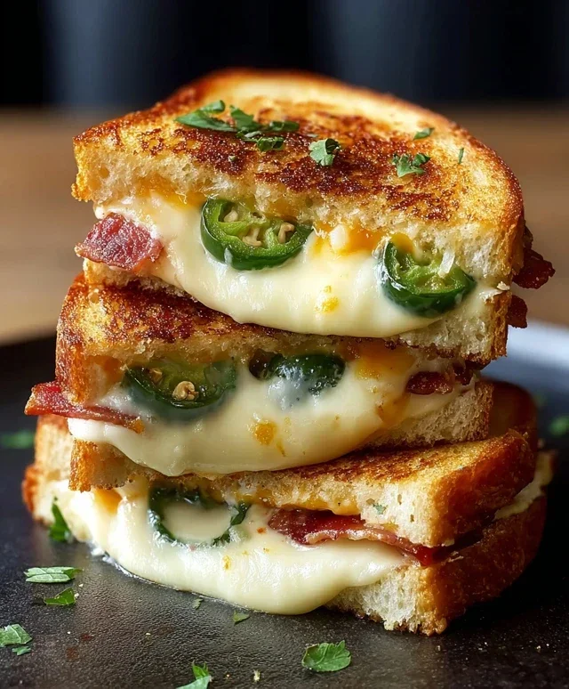 Jalapeño Popper Grilled Cheese
