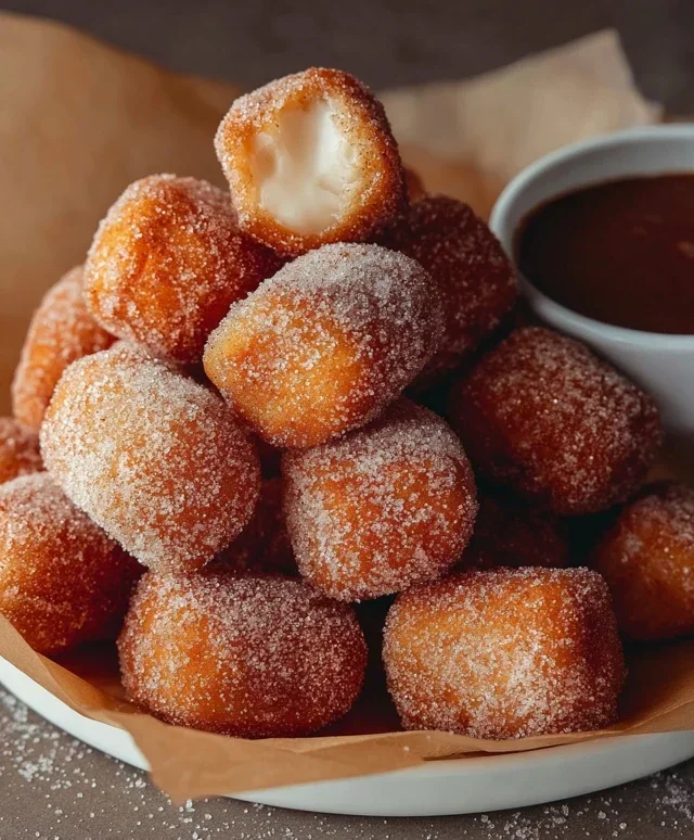 Sweet Air Fryer Churro Bites Recipe