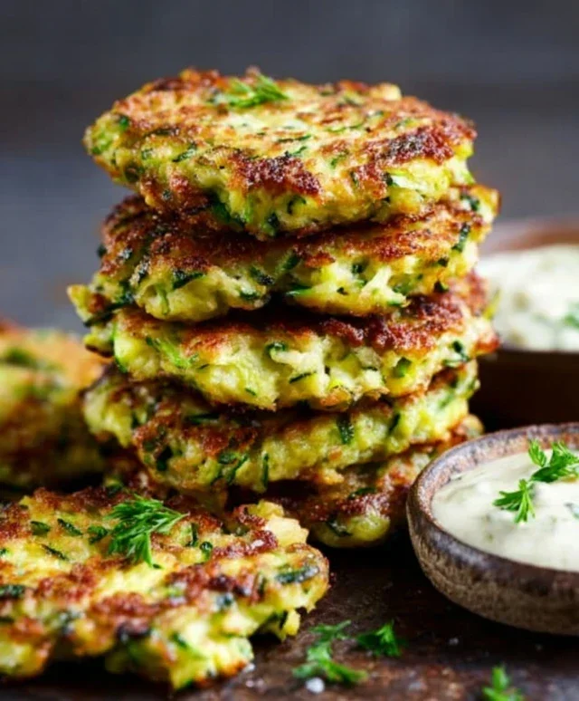Crispy and Easy Zucchini Fritters Recipe